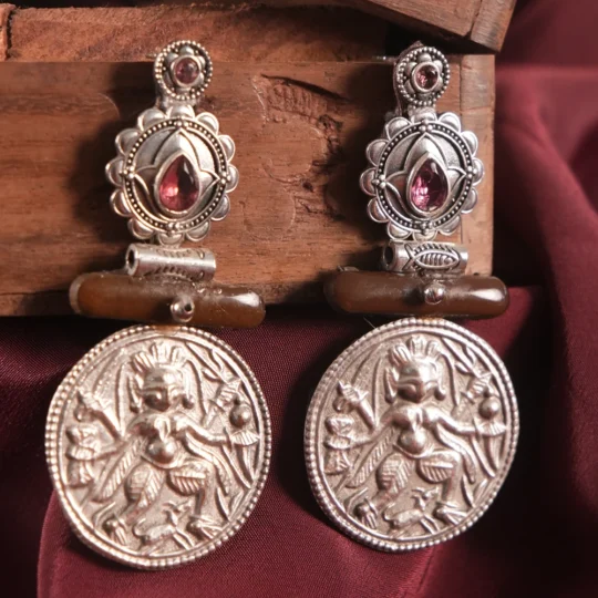 Devi Heritage Coin Earrings