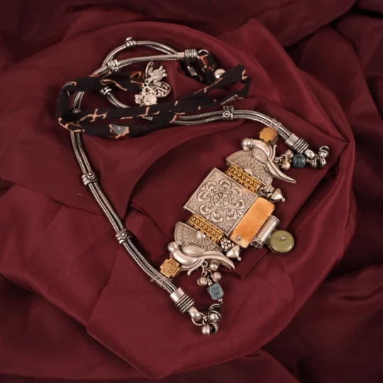 The Regal Folk Statement Necklace