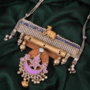 The Amethyst Crescent Heritage Necklace