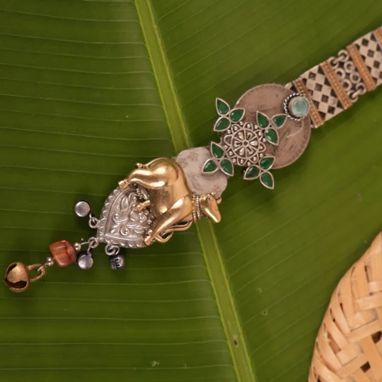 Gajraj Heritage Tie Necklace