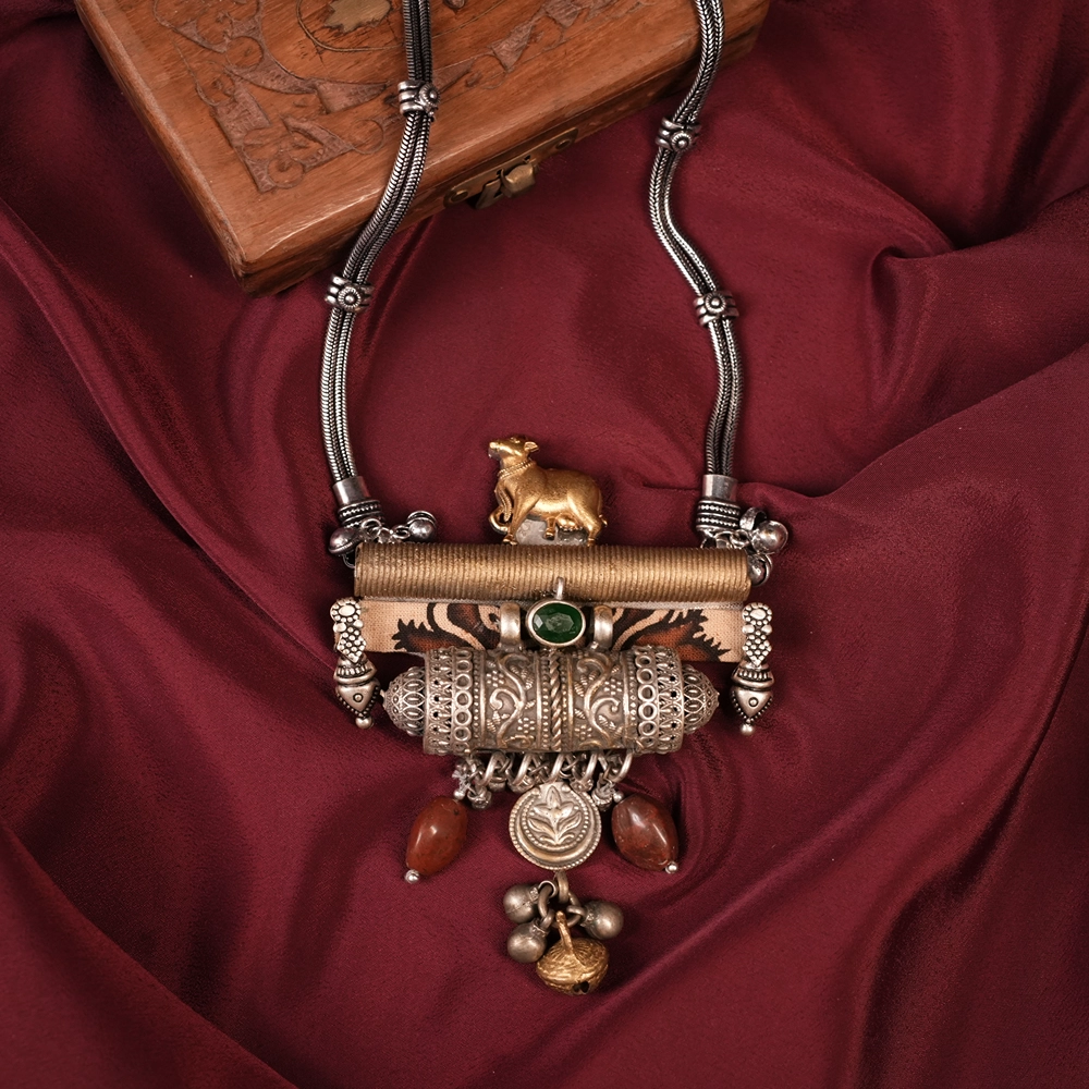 The Tribal Tapestry Statement Necklace